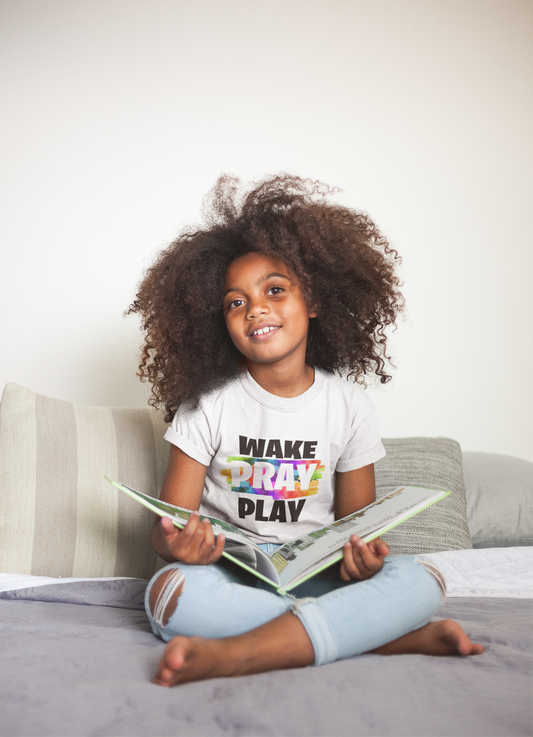 'Wake, Pray, Play' Youth Tee