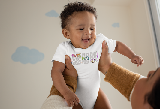 'Wake, Pray, Play' Bodysuit